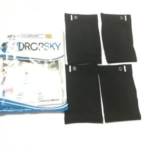 Dropsky 2 Pairs Unisex Arch Support Black OS New